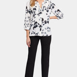 Pintuck Blouse - Lotus Leaf