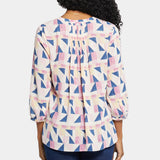 Pintuck Blouse - Marquette