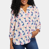 Pintuck Blouse - Marquette