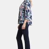 Pintuck Blouse - Cloud Nine