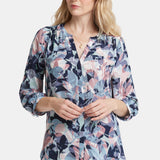 Pintuck Blouse - Cloud Nine