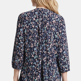Pintuck Blouse - Bluebonnet Trail