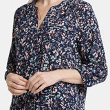 Pintuck Blouse - Bluebonnet Trail