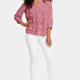 Pintuck Blouse - Claudia