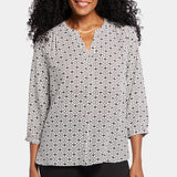 Pintuck Blouse - Thalia