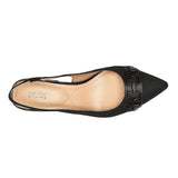 Sanya Slingback Heels - Black