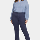 Slim Trouser Pants In Plus Size - Oxford Navy