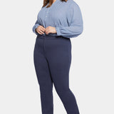 Slim Trouser Pants In Plus Size - Oxford Navy