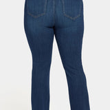 Billie Mini Bootcut Jeans In Plus Size - Vintage Lapis