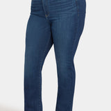 Billie Mini Bootcut Jeans In Plus Size - Vintage Lapis