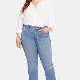 Marilyn Straight Ankle Jeans In Plus Size - Lovesick