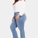 Marilyn Straight Ankle Jeans In Plus Size - Lovesick
