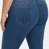 Marilyn Straight Jeans In Plus Size - Cool Marine