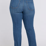 Marilyn Straight Jeans In Plus Size - Wild River