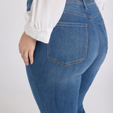 Marilyn Straight Jeans In Plus Size - Wild River