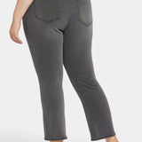 Slim Bootcut Ankle Jeans In Plus Size - Destiny