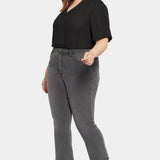 Slim Bootcut Ankle Jeans In Plus Size - Destiny