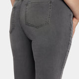 Slim Bootcut Ankle Jeans In Plus Size - Destiny