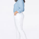 Trouser Pants In Plus Size - Optic White