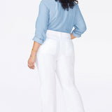 Trouser Pants In Plus Size - Optic White
