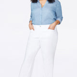 Trouser Pants In Plus Size - Optic White