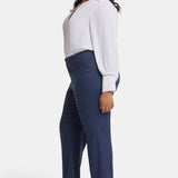 Marilyn Straight Pants In Plus Size - Oxford Navy