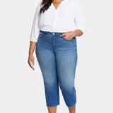 Relaxed Piper Crop Jeans In Plus Size - Melody