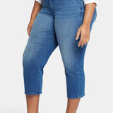 Relaxed Piper Crop Jeans In Plus Size - Melody