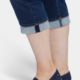 Marilyn Straight Crop Jeans In Plus Size - Cambridge