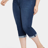 Marilyn Straight Crop Jeans In Plus Size - Inspire