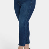 Sheri Slim Ankle Jeans In Plus Size - Louvre Sapphire