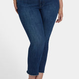 Sheri Slim Ankle Jeans In Plus Size - Louvre Sapphire
