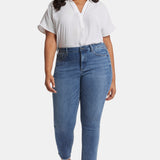 Sheri Slim Ankle Jeans In Plus Size - Rockie