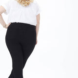 Barbara Bootcut Jeans In Plus Size - Black
