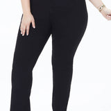 Barbara Bootcut Jeans In Plus Size - Black