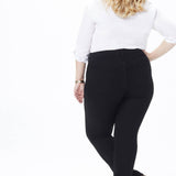 Marilyn Straight Jeans In Plus Size - Black