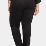 Classic Trouser Pants In Plus Size - Black