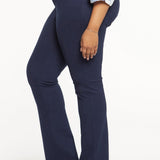 Marilyn Straight Pants In Plus Size - Oxford Navy