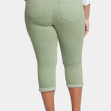 Chloe Skinny Capri Jeans In Plus Size - English Ivy