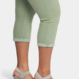 Chloe Skinny Capri Jeans In Plus Size - English Ivy