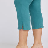 Chloe Capri Jeans In Plus Size - Harbor Blue
