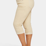 Marilyn Straight Crop Jeans In Plus Size - Butter