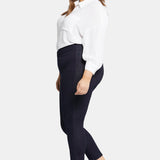Skinny Ankle Pull-on Jeans In Plus Size - Rinse