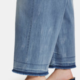Mona Wide Leg Trouser Ankle Jeans In Plus Size - State