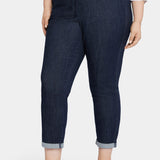 Slim Jogger Ankle Pants In Plus Size - Lightweight Rinse