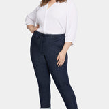 Slim Jogger Ankle Pants In Plus Size - Lightweight Rinse