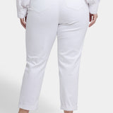 Margot Girlfriend Jeans In Plus Size - Optic White