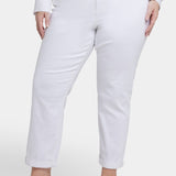 Margot Girlfriend Jeans In Plus Size - Optic White