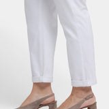 Margot Girlfriend Jeans In Plus Size - Optic White