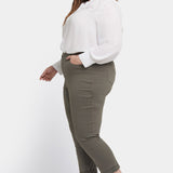 Margot Girlfriend Jeans In Plus Size - Vine Leaf